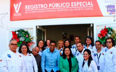 Reinauguran Registro Público Especial de la GMVV en Caracas