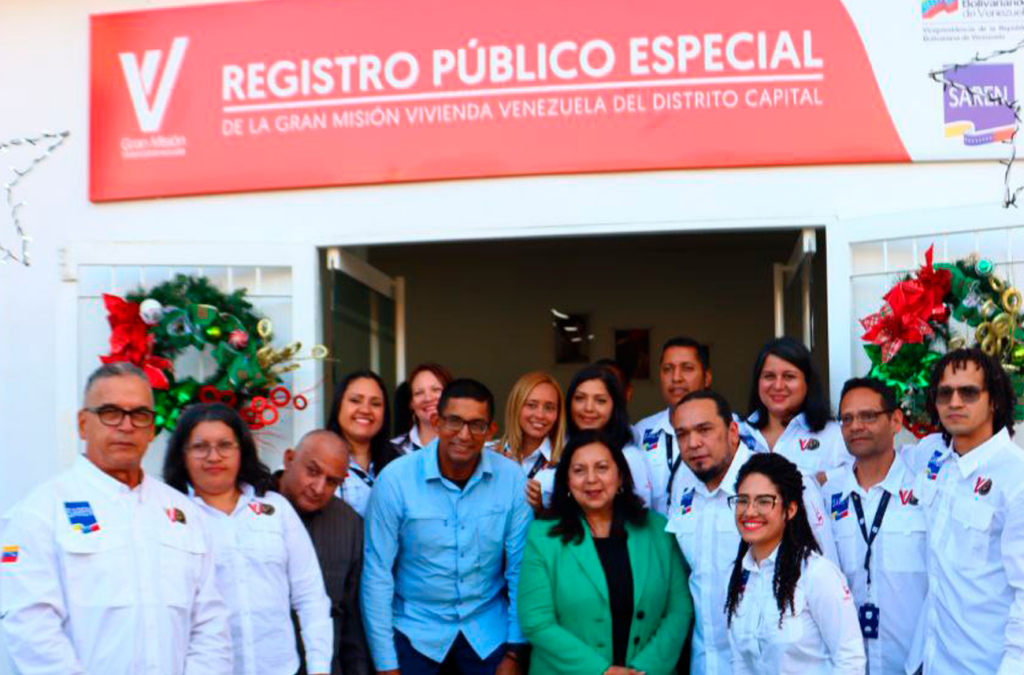 Reinauguran Registro Público Especial de la GMVV en Caracas