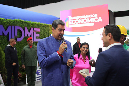 Presidente Maduro insta robustecer la producción nacional