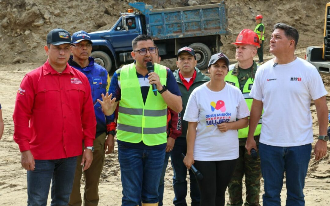 Gobierno Bolivariano se despliega en el estado Mérida para atender las fuertes anegaciones en la región