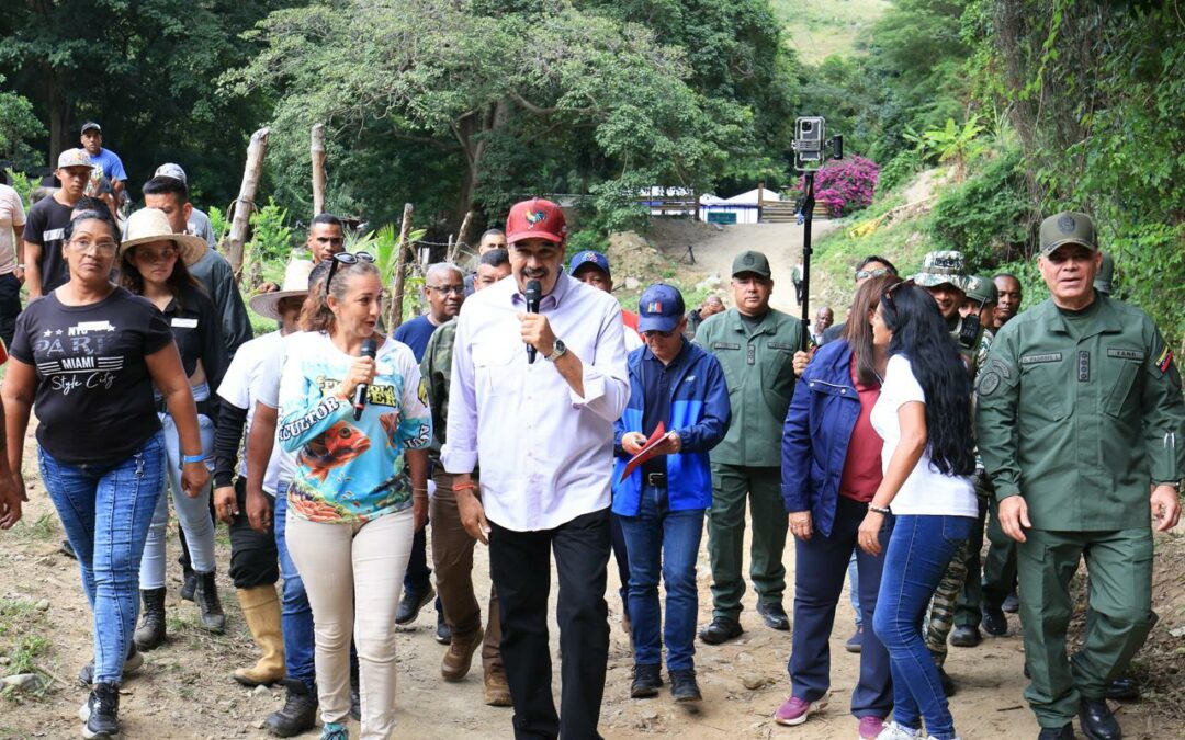 Presidente Maduro visita la Comuna Agroecológica Turística “El Gran Topo”, para impulsar la producción de alimentos