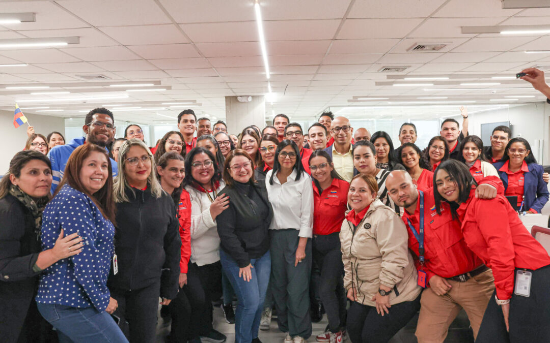 Nueva Ley de Hidrocarburos será para el desarrollo del país y la felicidad del pueblo venezolano, anunció la presidenta (e) Delcy Rodríguez