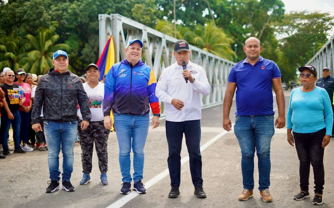 Gobierno Bolivariano continúa fortaleciendo la vialidad nacional con la entrega del Puente San Javier en Yaracuy