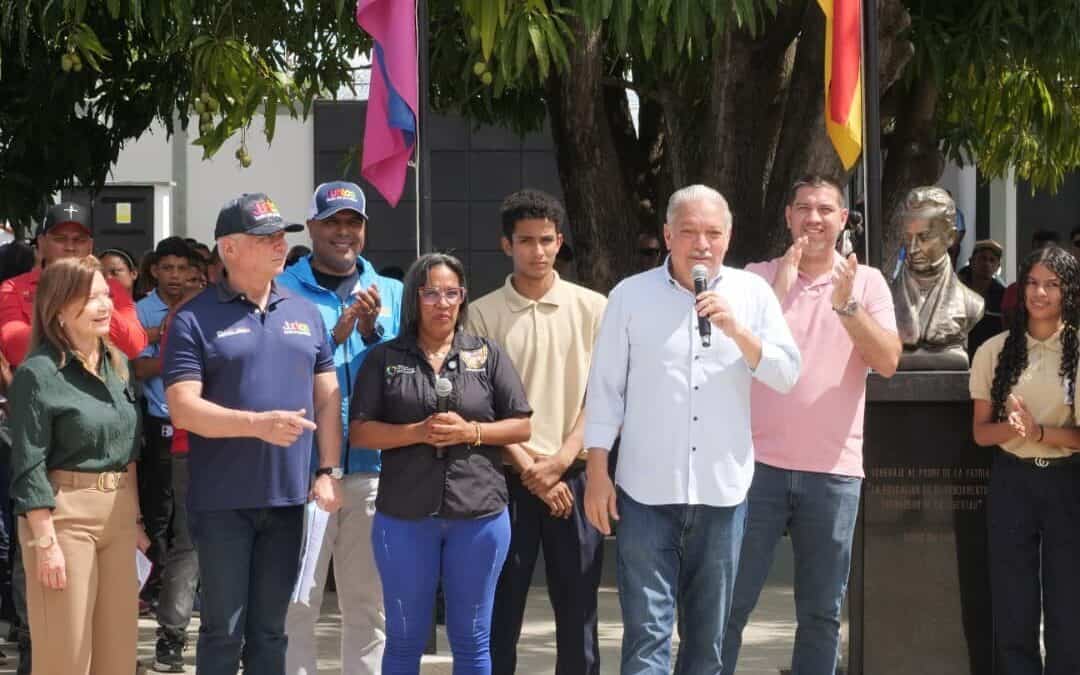 Entregan rehabilitada la U.E.N Generalísimo “Sebastián Francisco de Miranda”, en Miranda