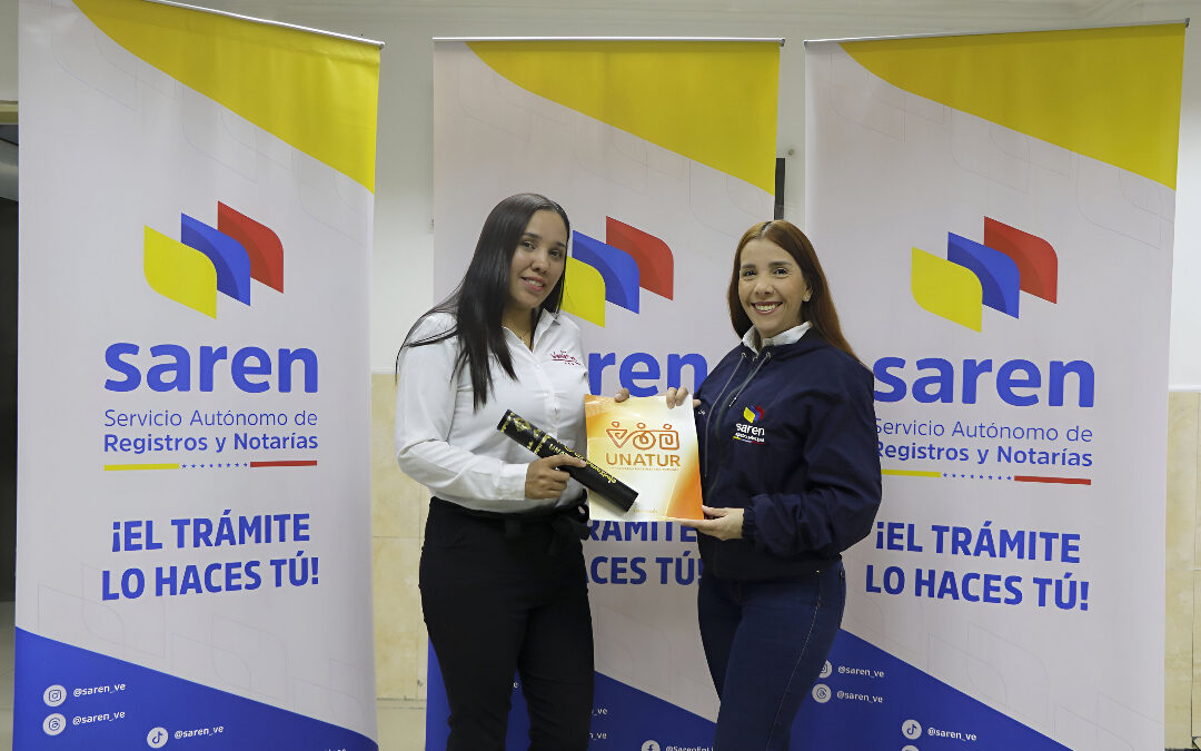 Saren realiza jornada de protocolización de títulos universitarios a egresados de la Unatur