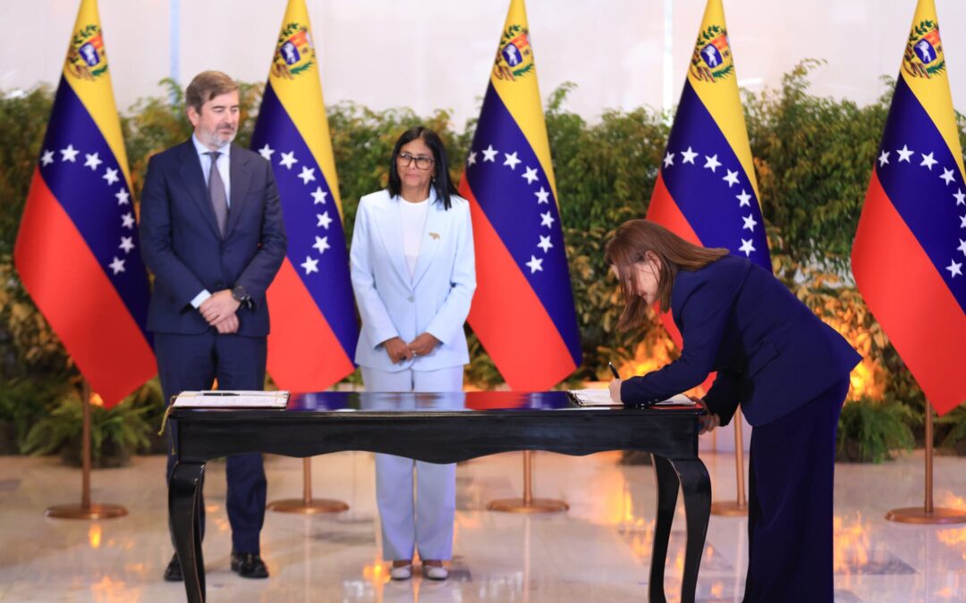 Venezuela firma acuerdo “Cardón IV” para potenciar la exportación de gas