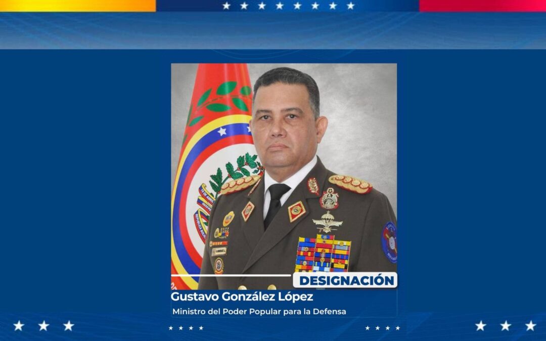 Presidenta (E) Delcy Rodríguez designa al GJ Gustavo González López como nuevo ministro del Poder Popular para la Defensa