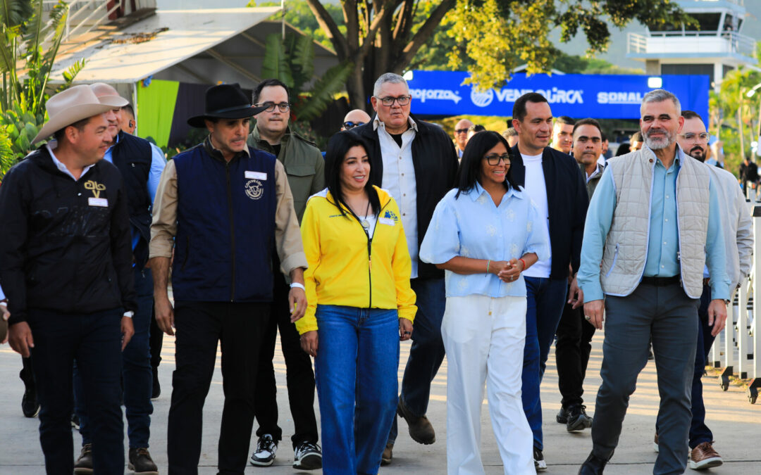Presidenta (E) inaugura IV Expo Feria Nacional Bufalina, Caprina y Ovina 2026 en Caracas
