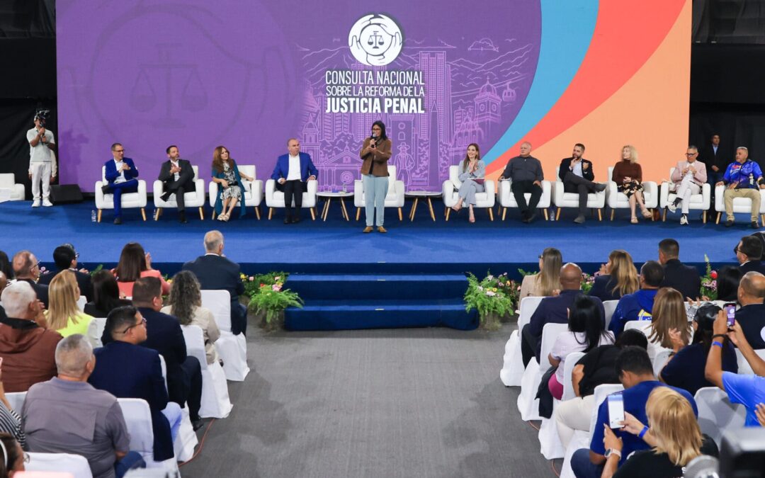 Presidenta (E) Delcy Rodríguez lidera lanzamiento de la Gran Consulta Nacional para la Reforma de la Justicia Penal