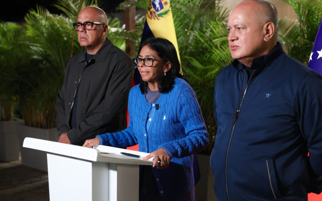 Presidenta (E) Delcy Rodríguez anunció medidas de contingencia ante sismos de gran magnitud