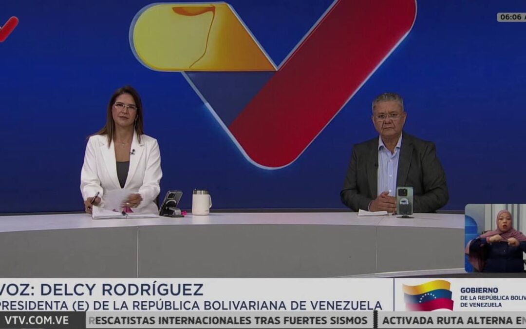 Ejecutivo Nacional solicita apoyo al sector privado con maquinaria pesada para acelerar rescates tras terremotos