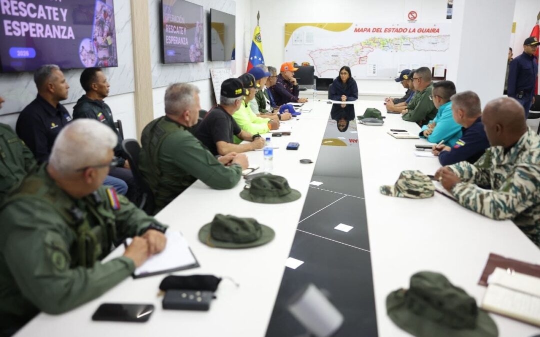 Activado despliegue integral de seguridad en La Guaira para garantizar el orden y la logística de rescate