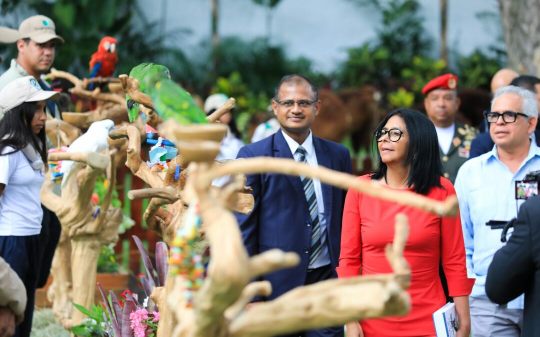 Presidenta Delcy Rodríguez firma acuerdo con Centro Greens de la India para repotenciar zoológicos públicos en Venezuela